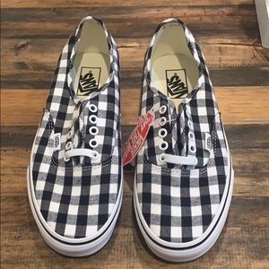 Brand new gingham vans